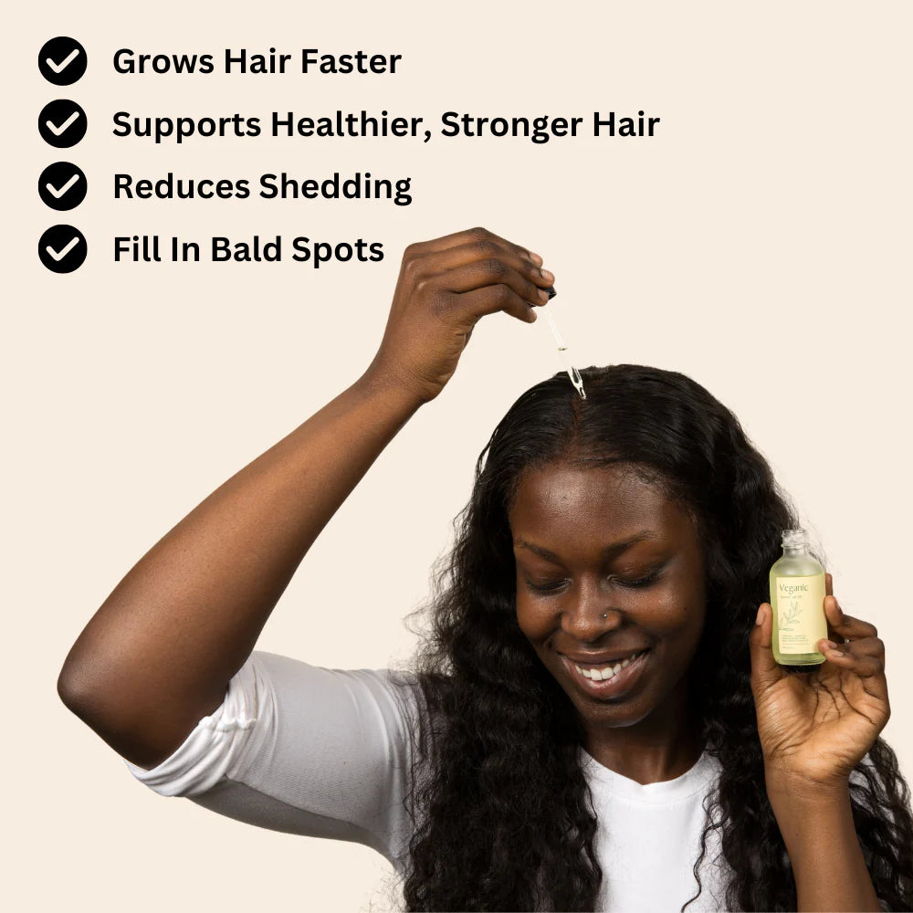 Veganic Natural Hair Growth Oil - (Buy 1 Get 1 Free🔥) - LIMITED STOCK BUY NOW !!